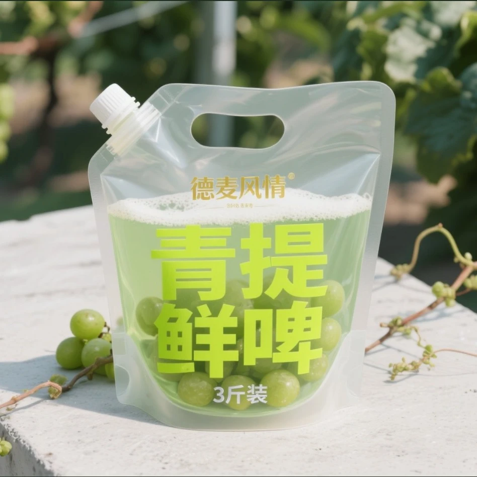 【德麦风情】精酿啤酒青提口味3斤