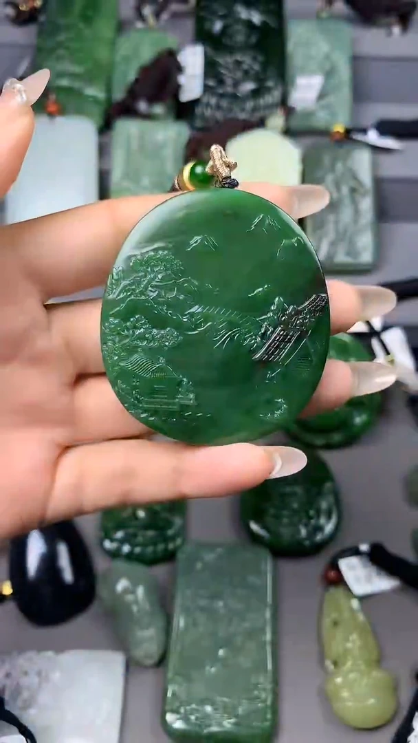 【闪购商品】定制和田玉挂件拍一发一不退不换