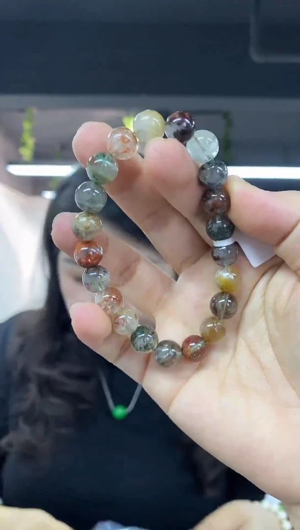 未镶嵌手串水晶多样性发其一颜色微差