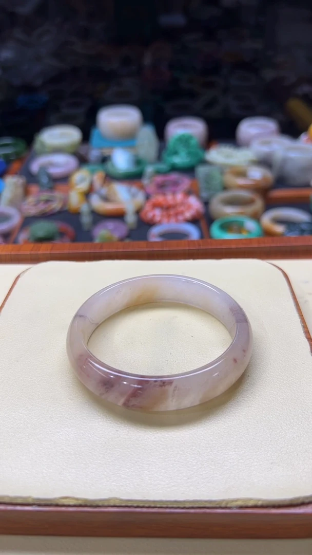 未镶嵌手镯石英质玉不**饭075