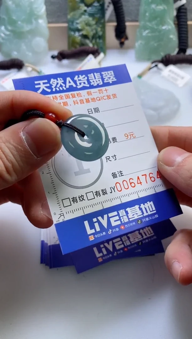 【闪购商品】翡翠挂件未镶嵌