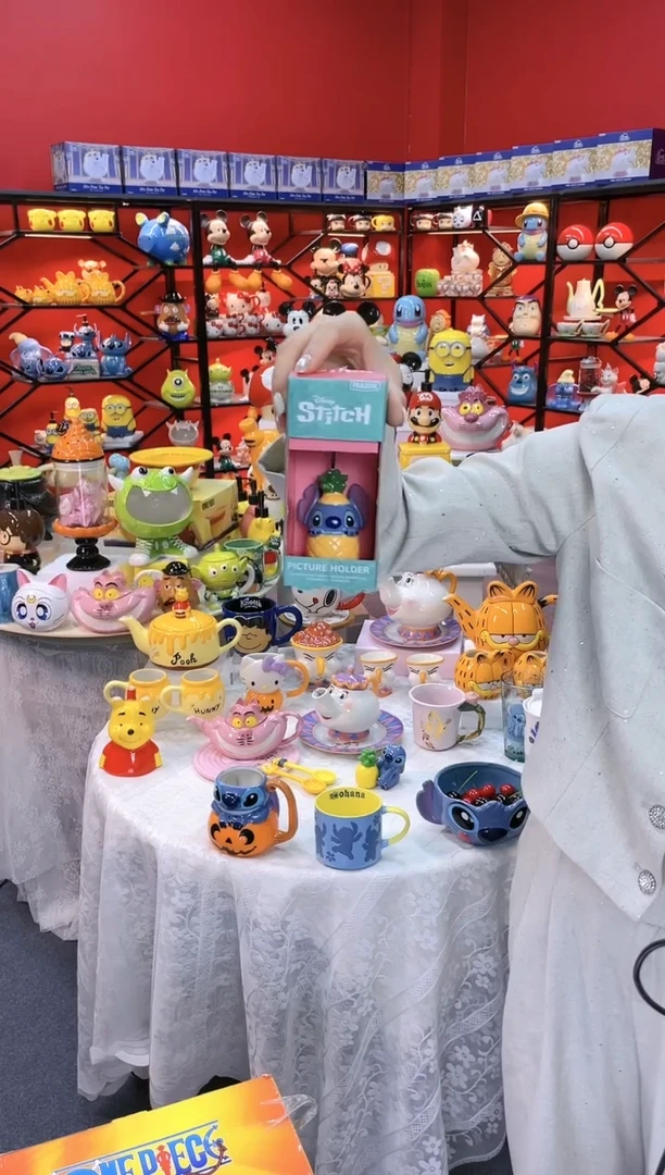 【闪购商品】1@@史迪仔奇名片夹（陶瓷）