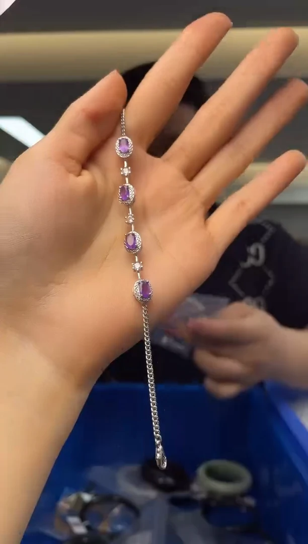 【闪购商品】紫晶`未镶嵌多样性发一件