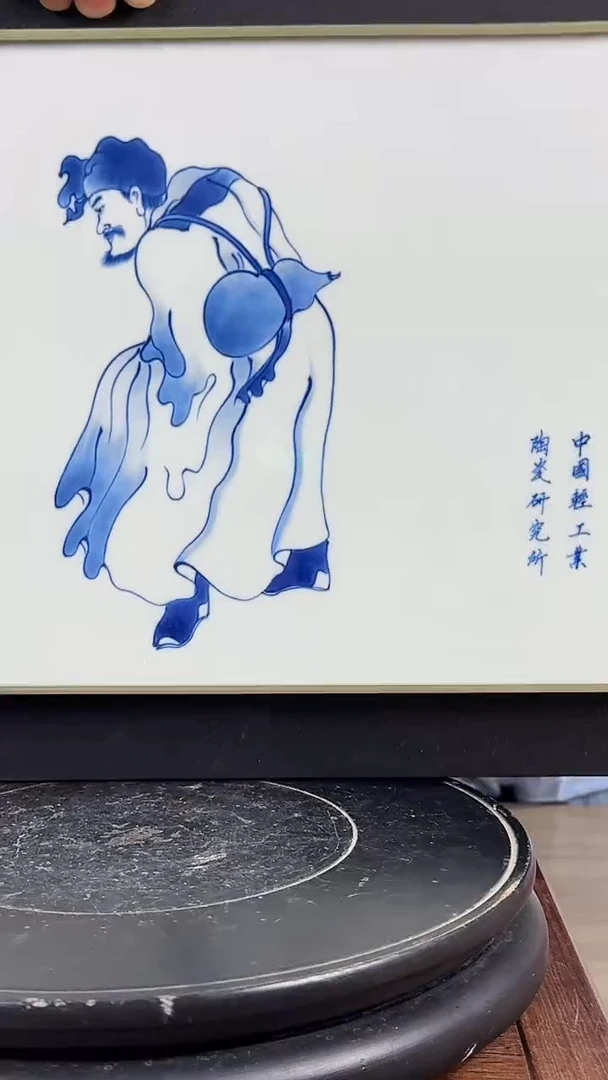 瓷版画景德镇陶瓷手工手绘瓷板画
