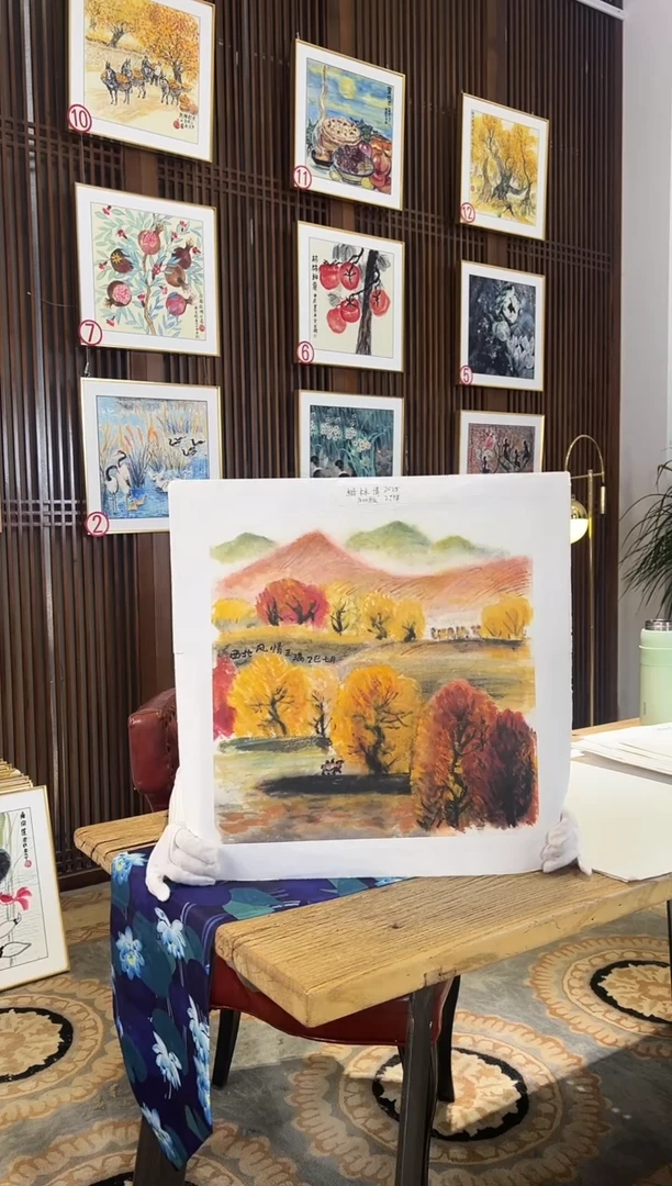 版画耿玉琨名章限量版画S