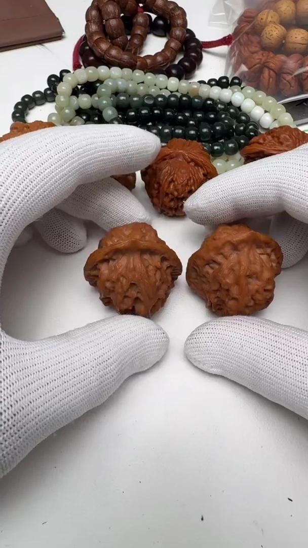 把件猴头核桃文玩文玩