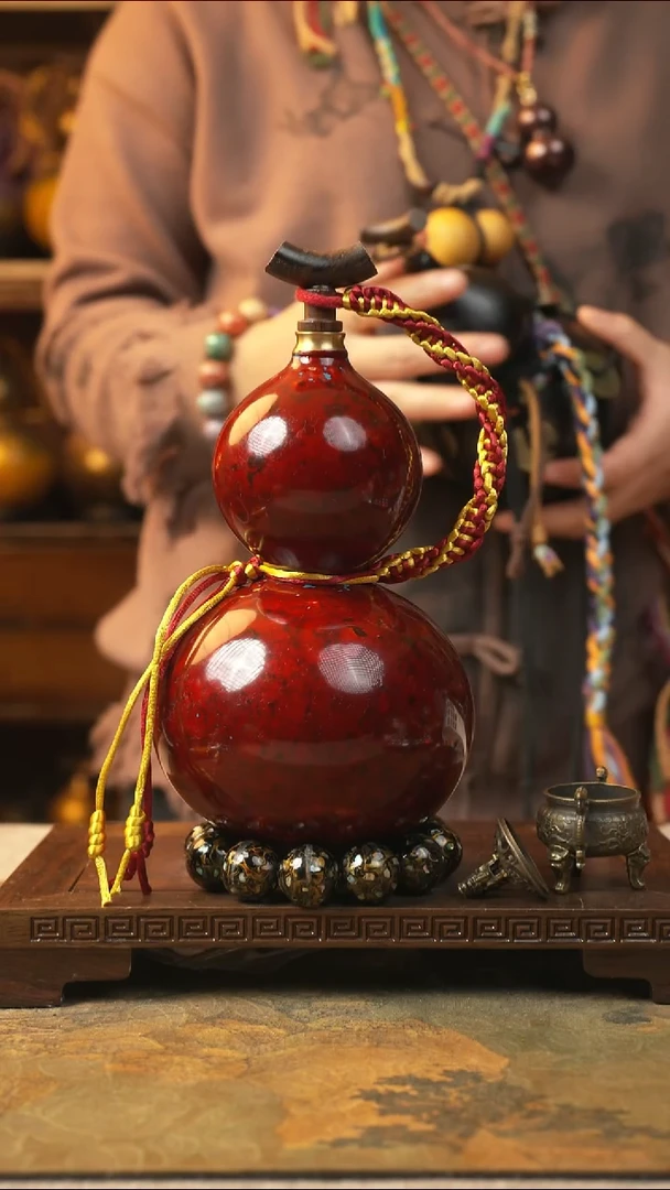 424大漆一物一拍记葫堂出品【不带手串】