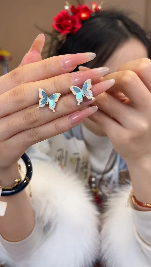 刺绣苏绣世家非遗手工（耳环）