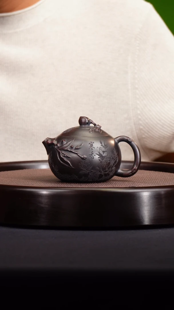 茶壶紫砂 宜兴紫砂原矿壶