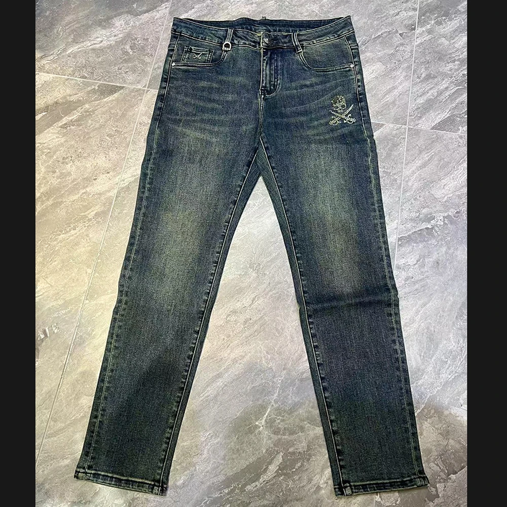 不包邮【大华子男装】孤品男士秋冬款休闲裤牛仔裤叫到名字拍