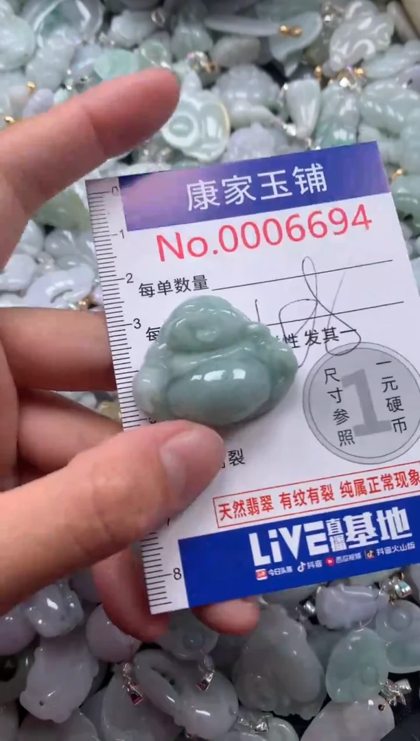 颈饰未镶嵌翡翠6694