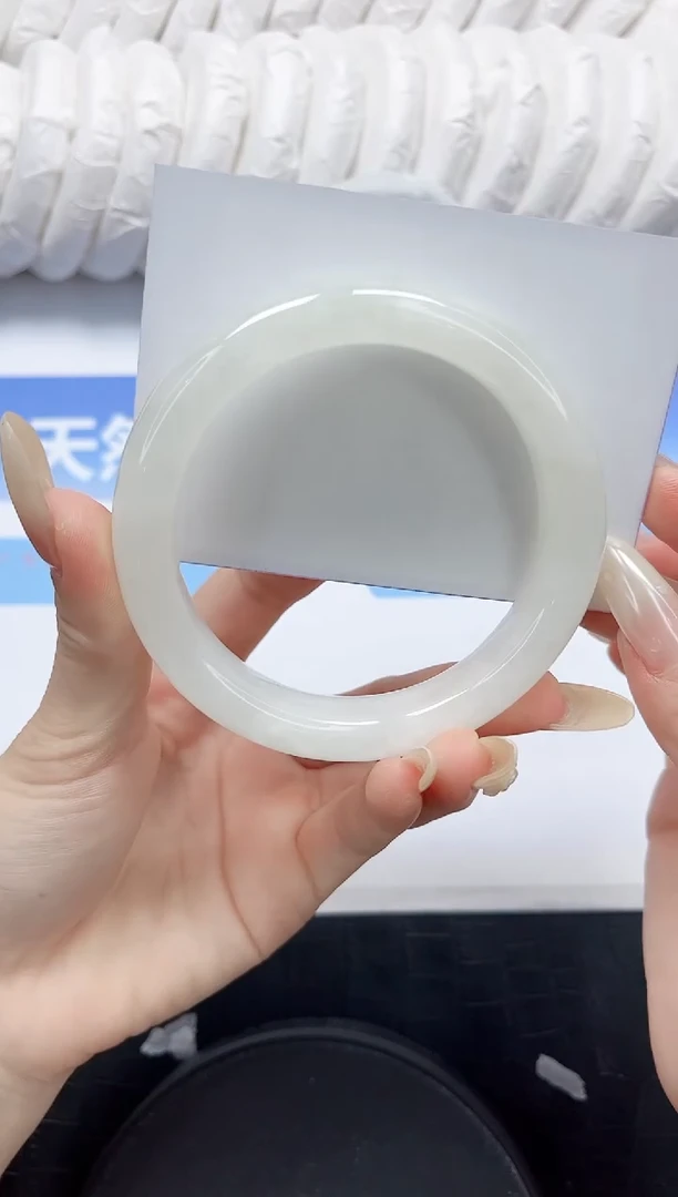 和田玉手镯未镶嵌94-57.6