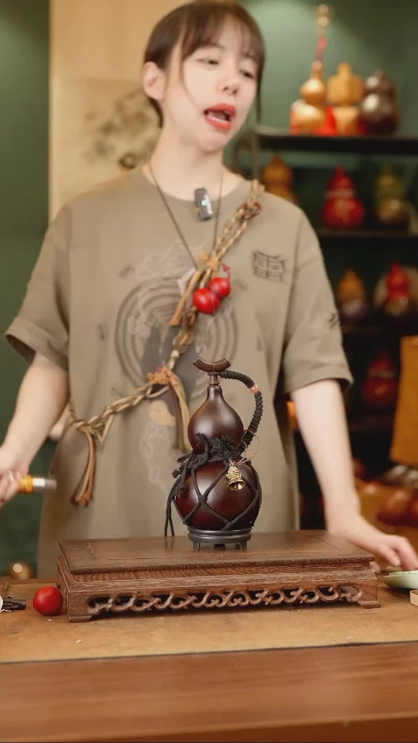 73号精品天然大漆酒葫芦一物一拍~