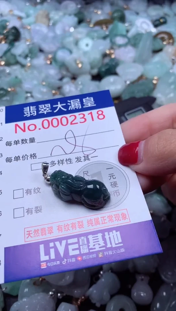 颈饰未镶嵌翡翠2318