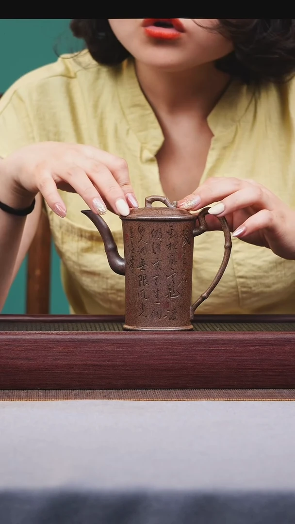 茶壶紫砂宜兴原矿紫砂作品