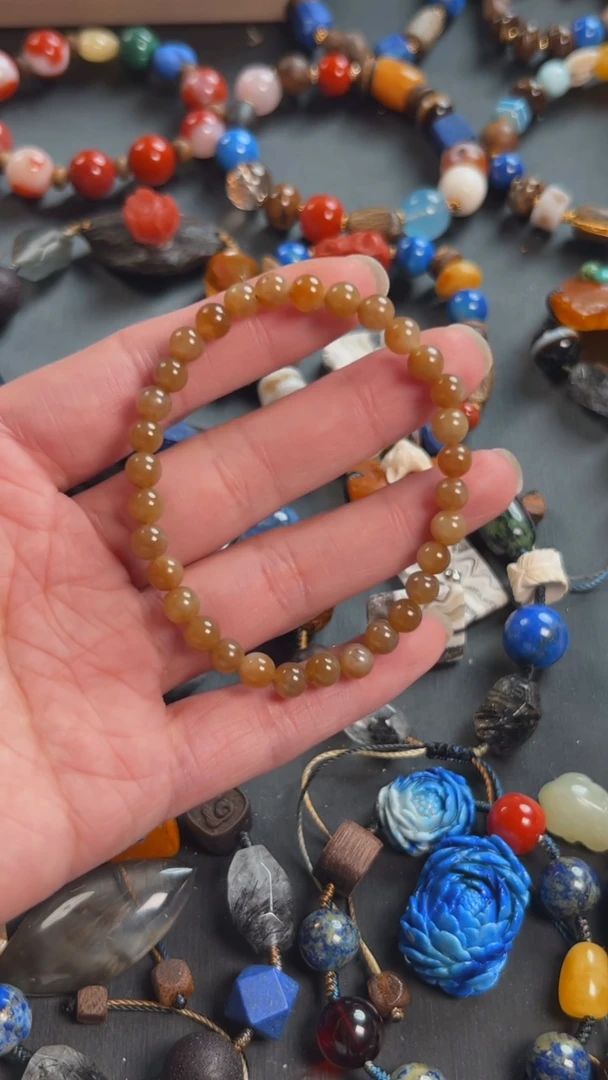 手串银S925镶嵌水晶手串