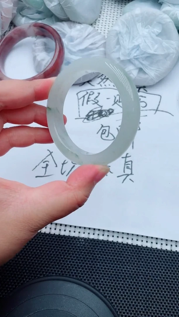 未镶嵌手镯石英质玉131-51-52