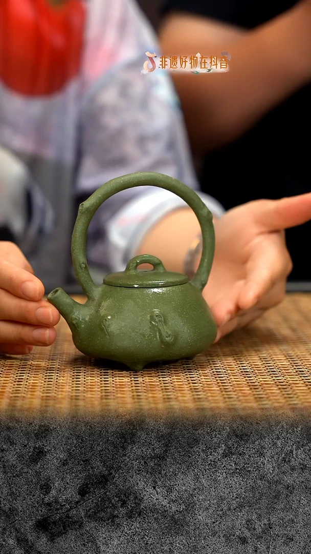 茶壶紫砂宜兴紫砂 紫砂茶壶 LS 雪花青