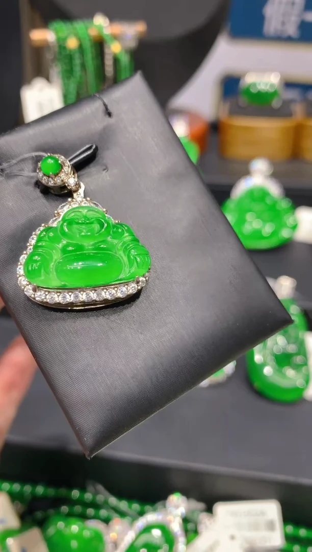 颈饰银S925镶嵌翡翠20一季