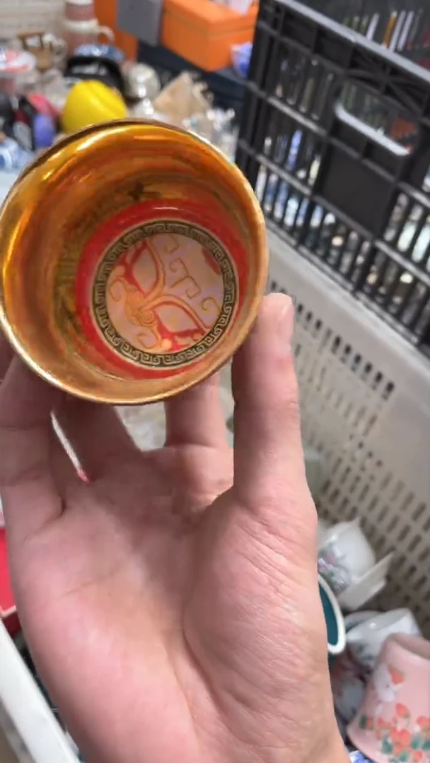 【闪购商品】@@@@@@@@金银错饕餮杯@