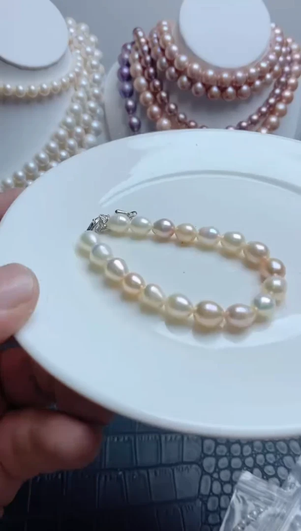 淡水珍珠未镶嵌颈饰0134