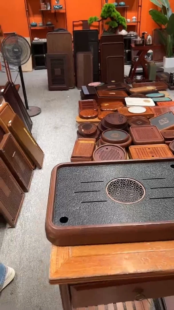 新品福利石材长39CM*宽26CM茶盘