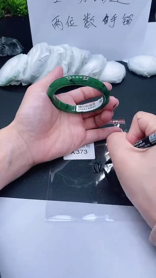 未镶嵌手镯翡翠373
