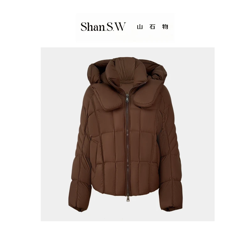【Shan.S.W山石物】肯豆风超轻鹅绒服 5W0037Y