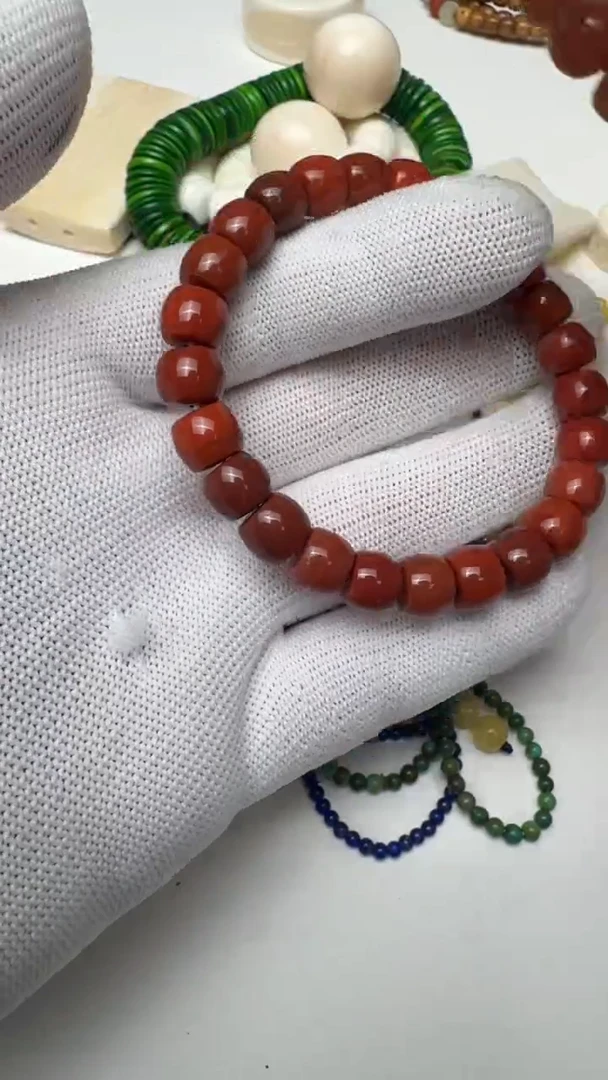 未镶嵌手链南红玛瑙文玩文玩