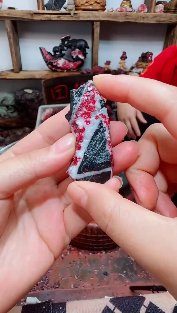 天然辰砂朱砂原矿石39