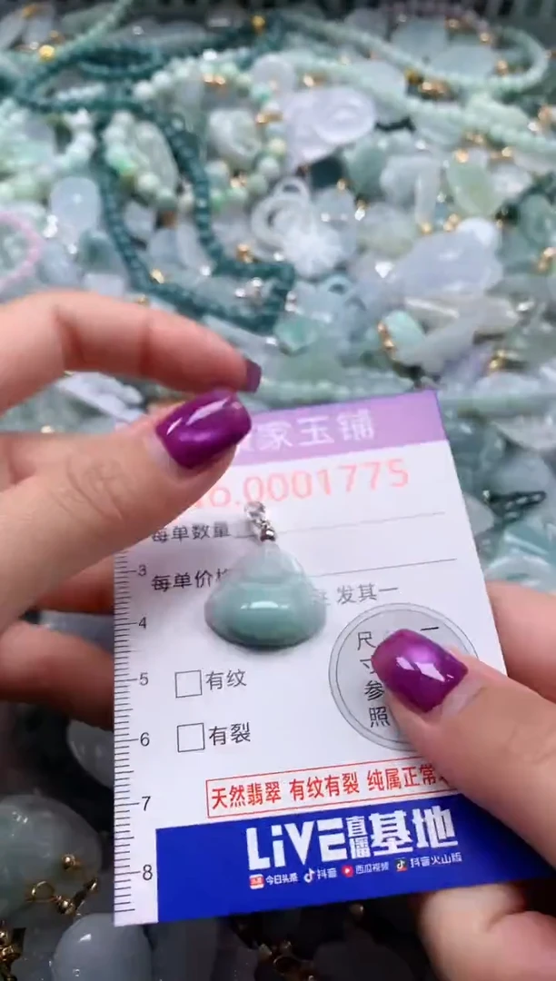 颈饰未镶嵌翡翠1775