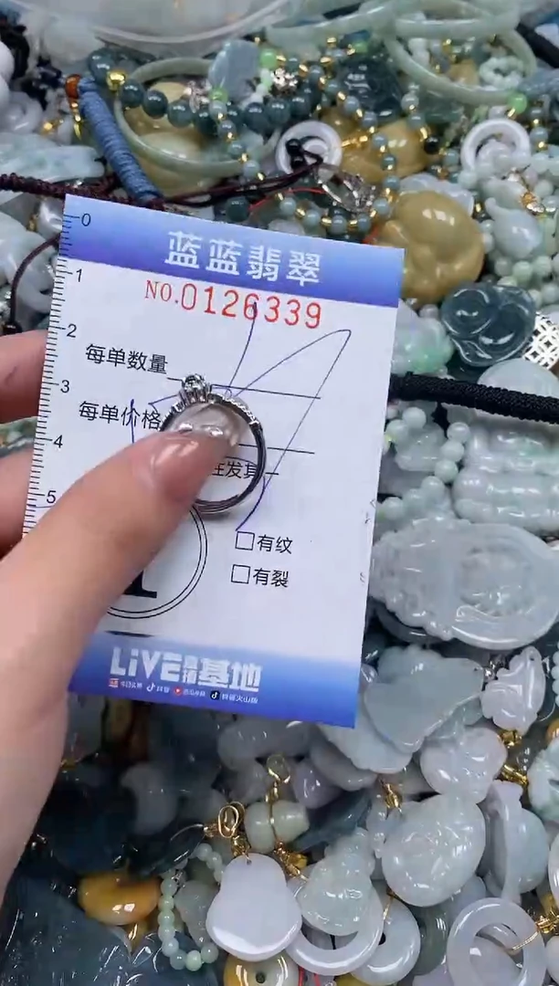 【闪购商品】翡翠颈饰未镶嵌闪购0126339多样性发其一