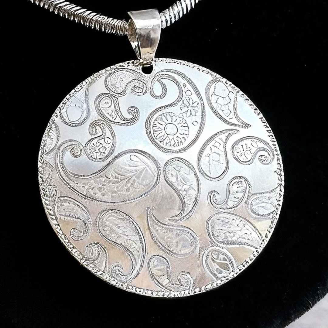 链子足银 爱民纯银首饰项链580714