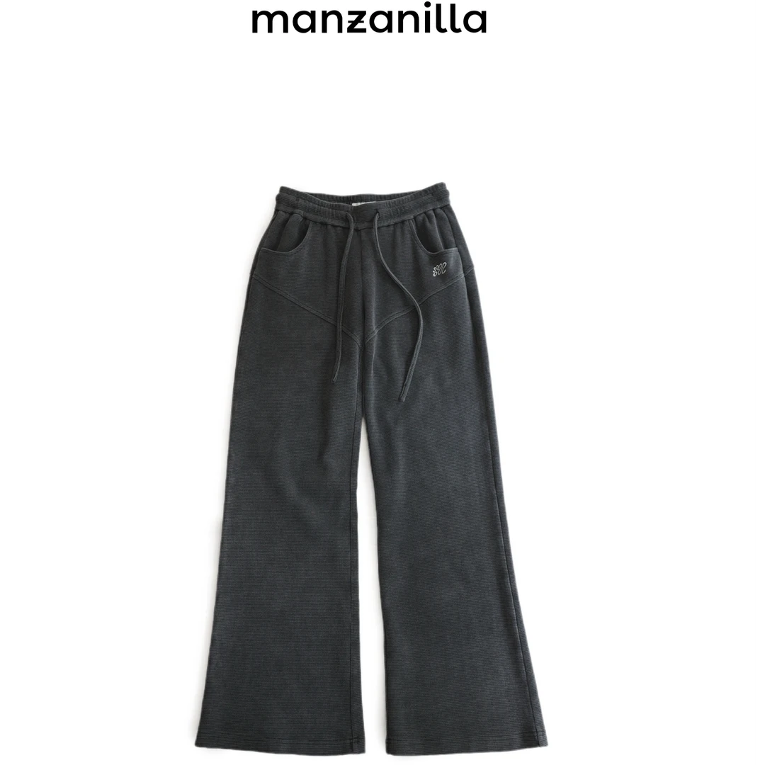 manzanilla炒色低腰裤25春夏新品设计师款