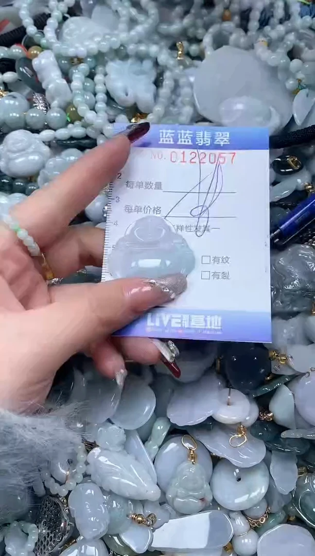 【闪购商品】翡翠颈饰未镶嵌闪购0122057多样性发其一