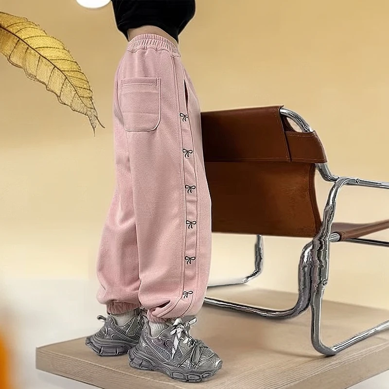 年货款蝴蝶结卫裤185