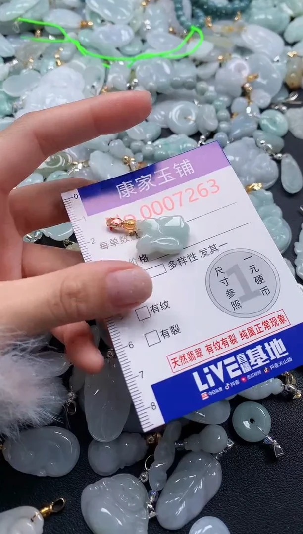 颈饰未镶嵌翡翠7263