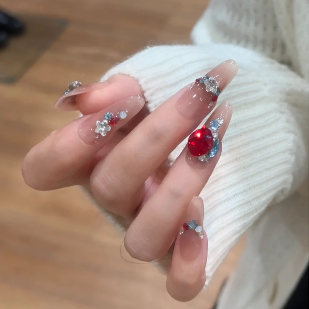 丹蜜琳【烈焰玫瑰】施华洛 高奢定制系列手工穿戴软甲