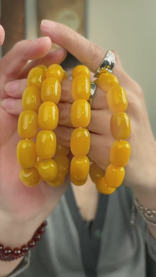 未镶嵌手串玛瑙/玉髓黄玛瑙手串46