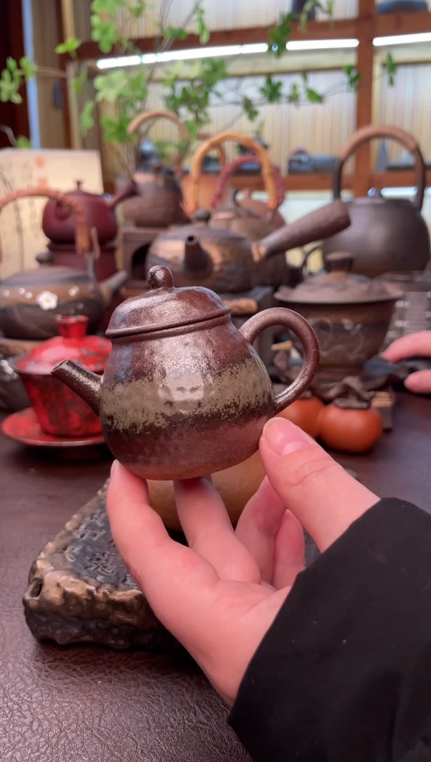 【闪购商品】瓷片瓷野粗陶茶具