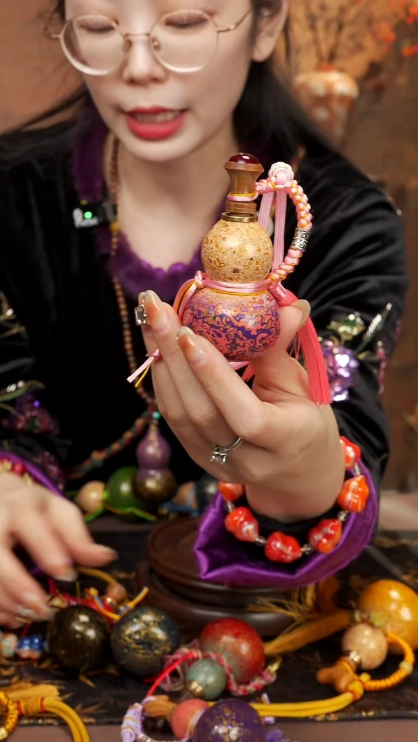 187--大漆开口小葫芦----178