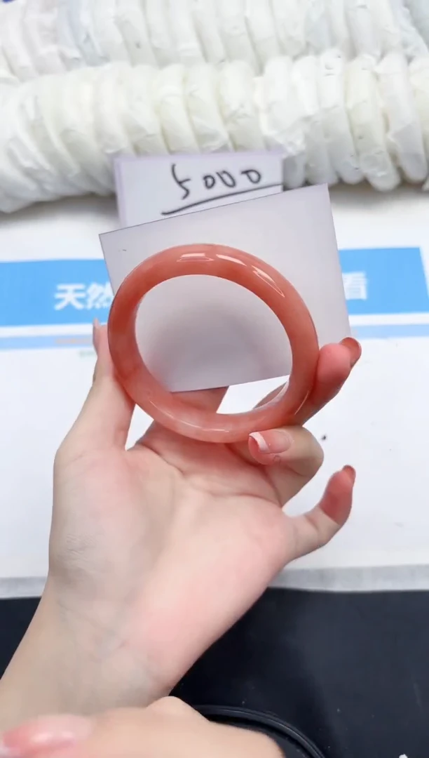 未镶嵌手镯石英质玉23-60-送女友