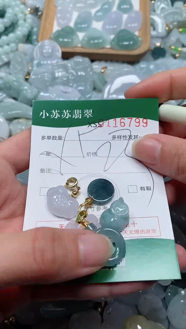 【闪购商品】翡翠颈饰未镶嵌闪购商品0116799