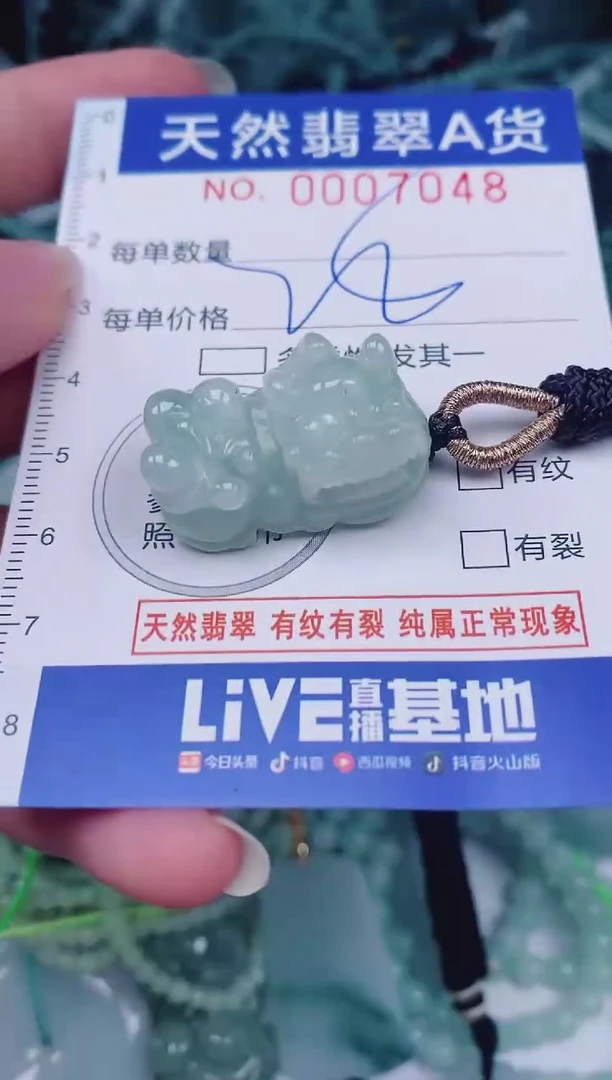 颈饰未镶嵌翡翠00007048