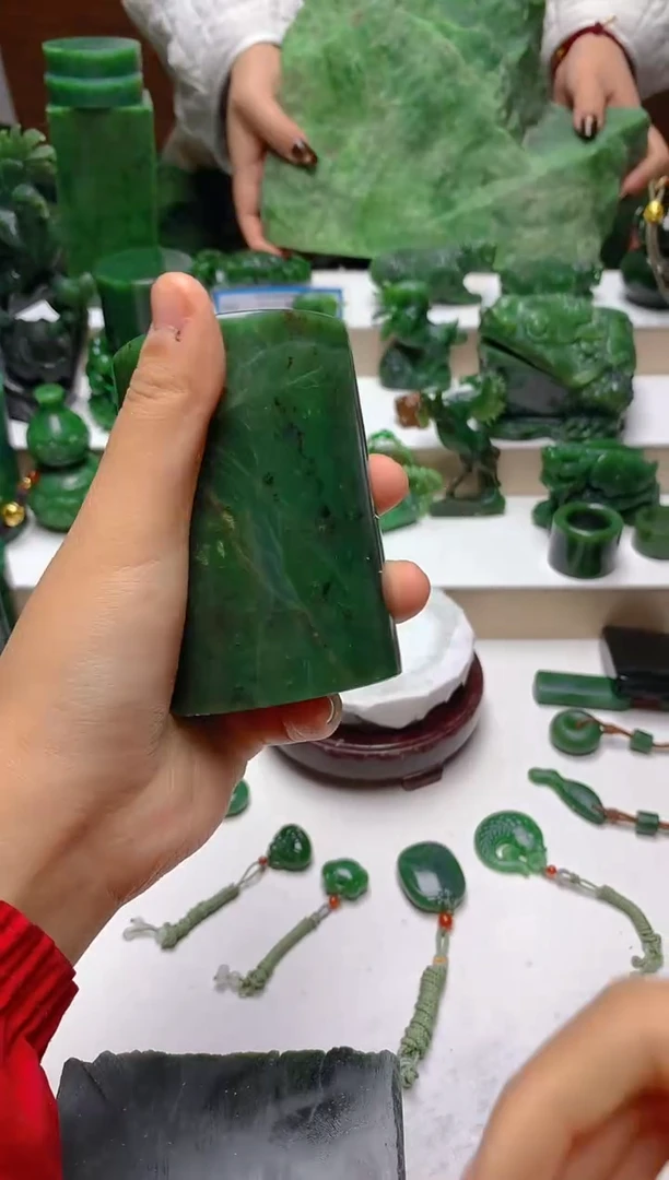未镶嵌和田玉珠宝半成品1随机发货1