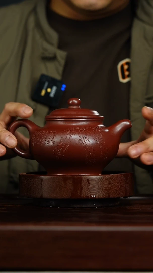 【闪购商品】紫砂茶壶b15掇只龙雪砂