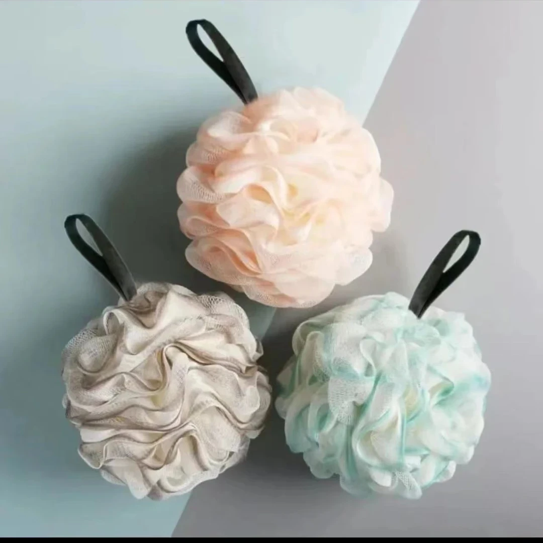 【到手3个】家用沐浴球浴花细网搓澡神器z