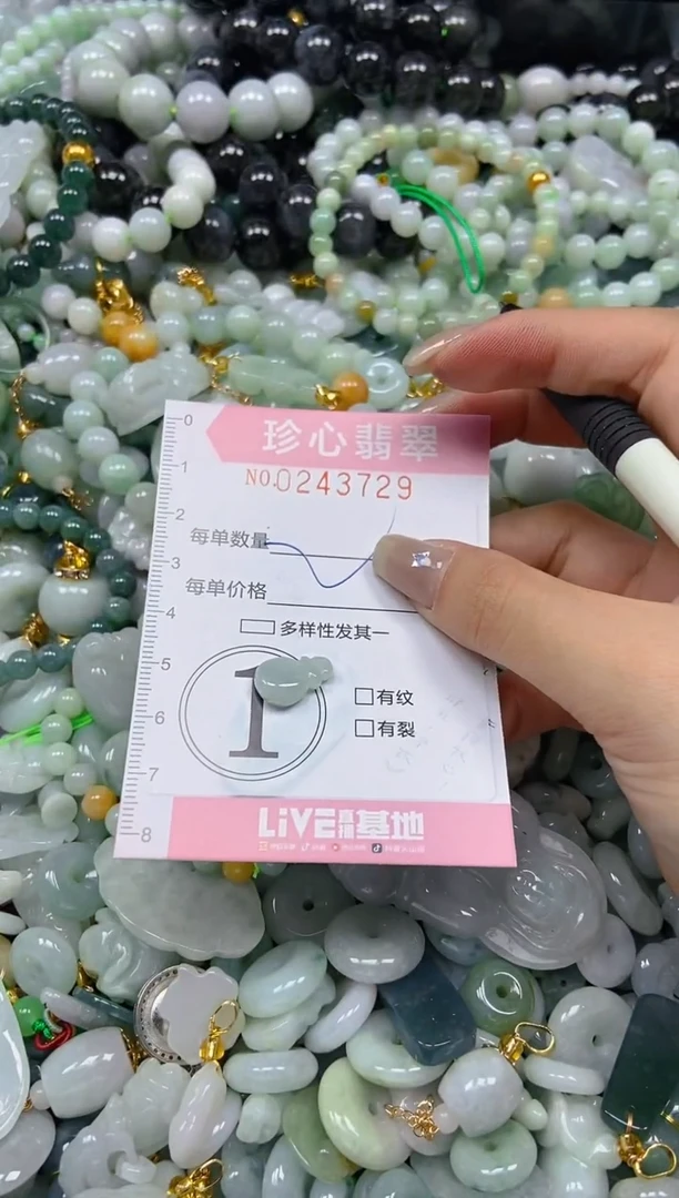 翡翠未镶嵌颈饰闪购0243729