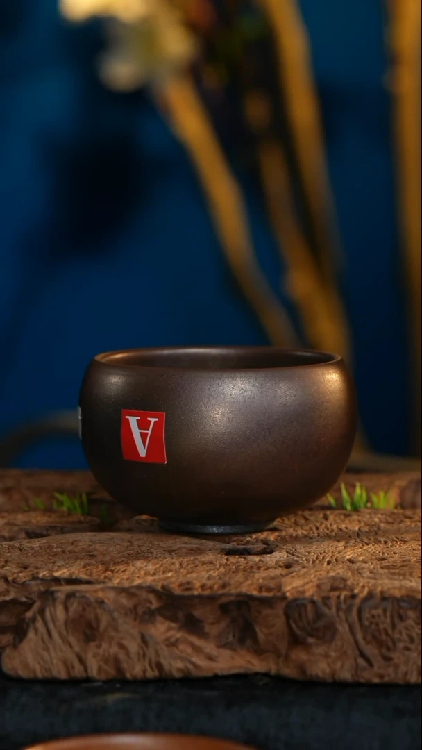 【闪购商品】【1437】已开价 柴烧禅定杯