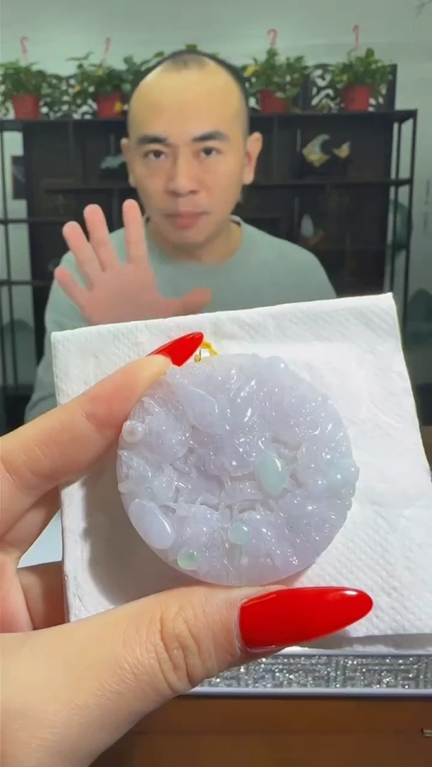 【闪购商品】翡翠颈饰未镶嵌天然翡翠A货吊坠